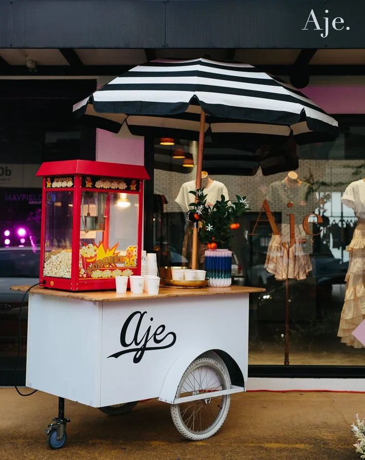 Gathering+Events+x+Aje+-+Popcorn+Cart